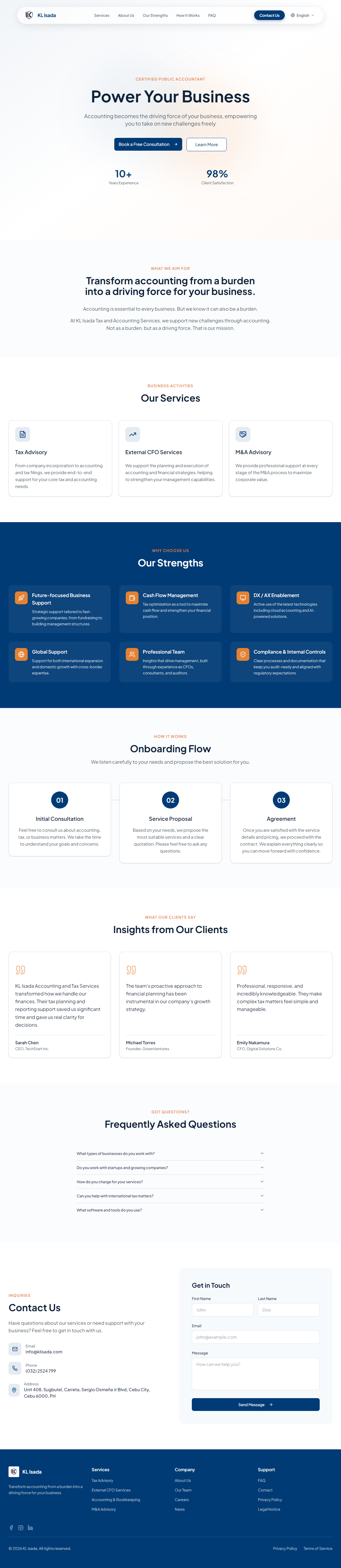 Klisada website